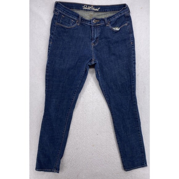 Old Navy The Sweetheart Jeans Women's 12L Dark Wash Straight Leg Denim - Picture 7 of 11